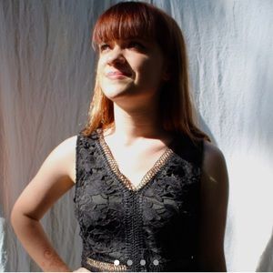 Elegant black piece.